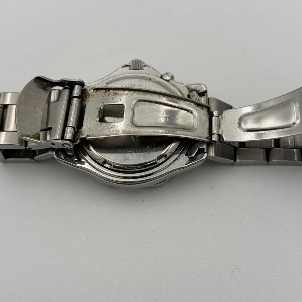 Seiko Watch SKH191 Kinetic Sports 200 Black Dial